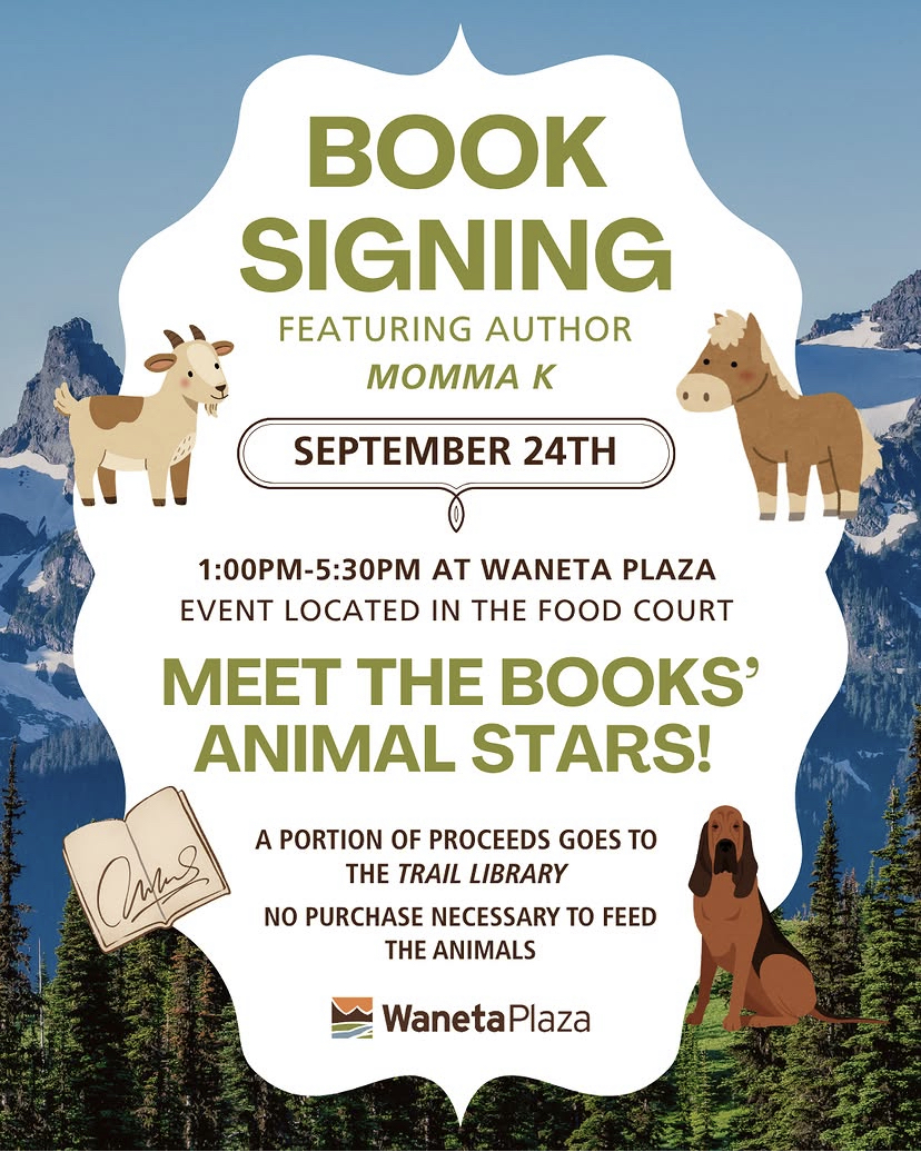 Book Signing & Meet the Animals Book Signing & Meet the Animals